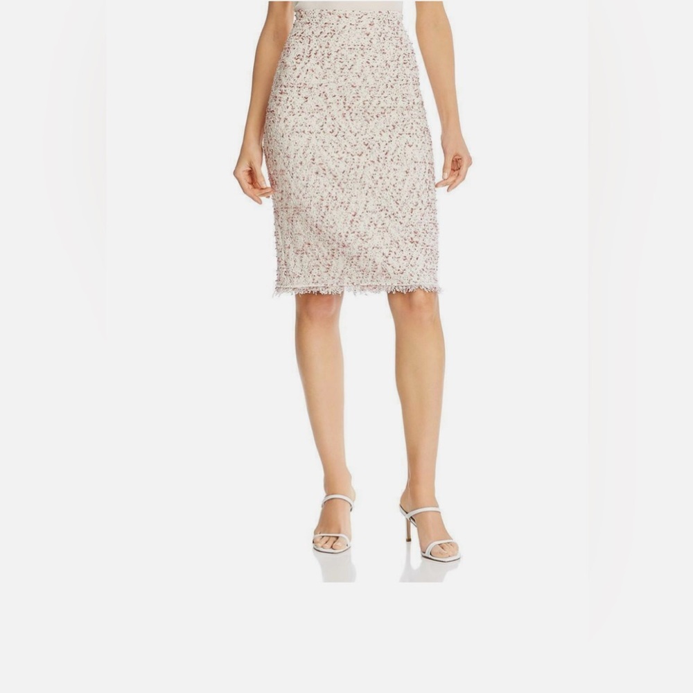 TAILORED By REBECCA TAYLOR Tweed Pencil Skirt / Size 2 /